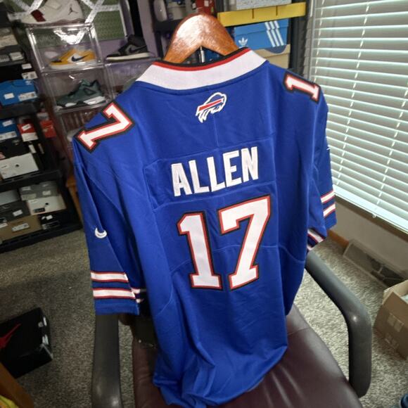 Buffalo Bills Nike NFL On Field Jersey #17 Josh Allen Player  Size XL Nike On Field Buffalo Bills Allen Jersey